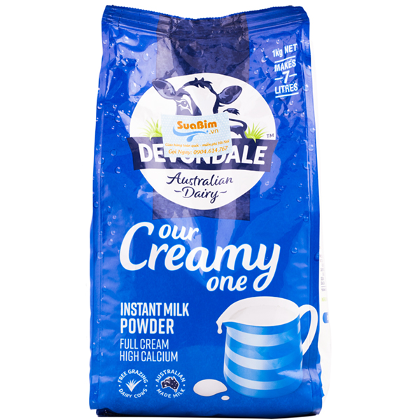 Sữa devondale 1kg sữa tươi dạng bột giá hợp lý nhất
