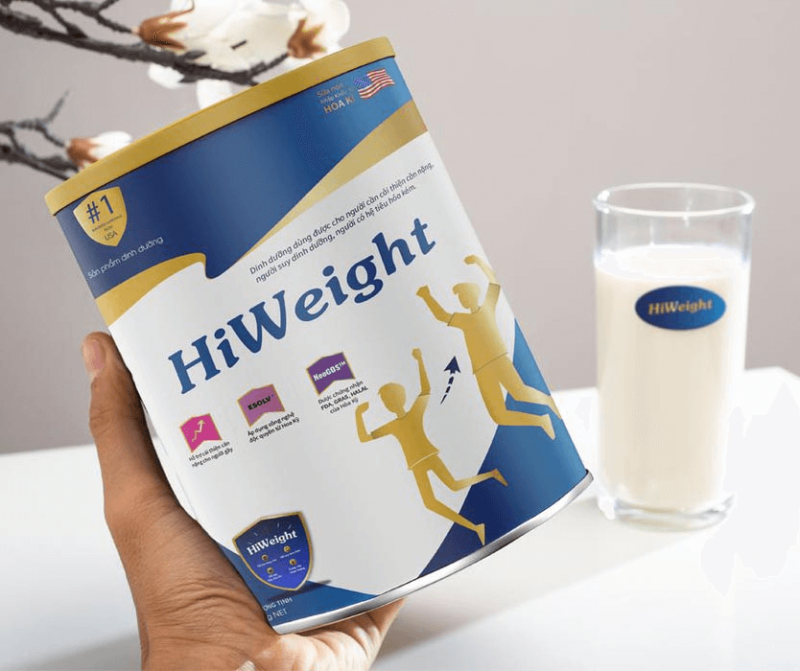 Sữa Hiweight tăng cân cho người gầy
